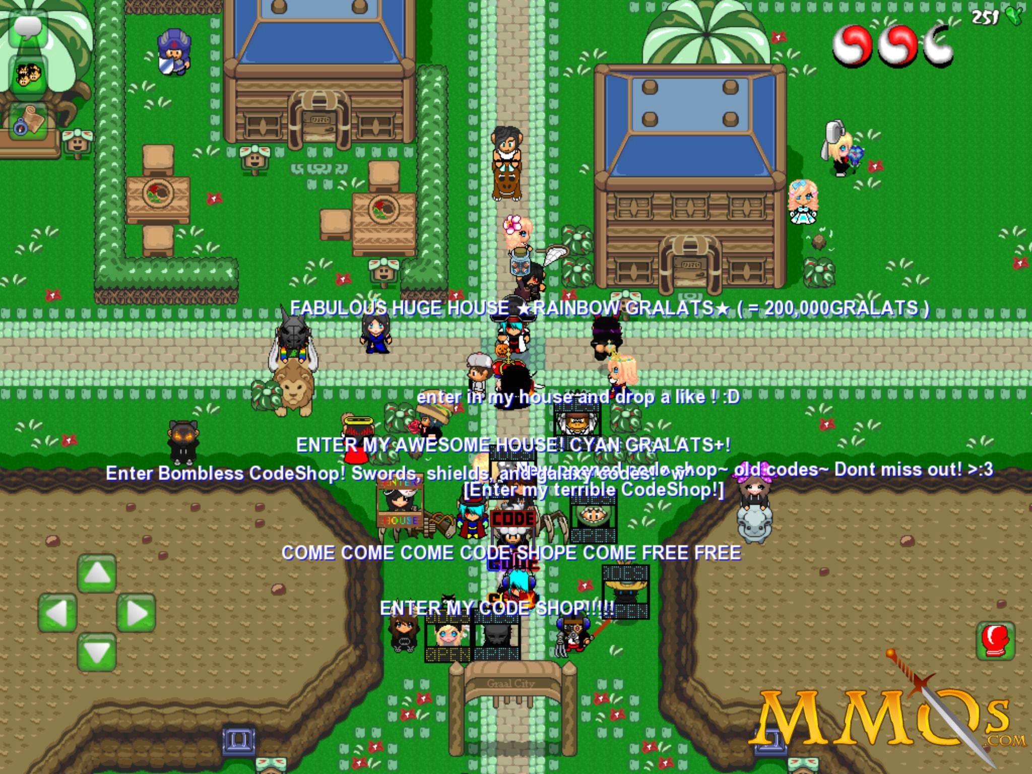 Player homes in GraalOnline
